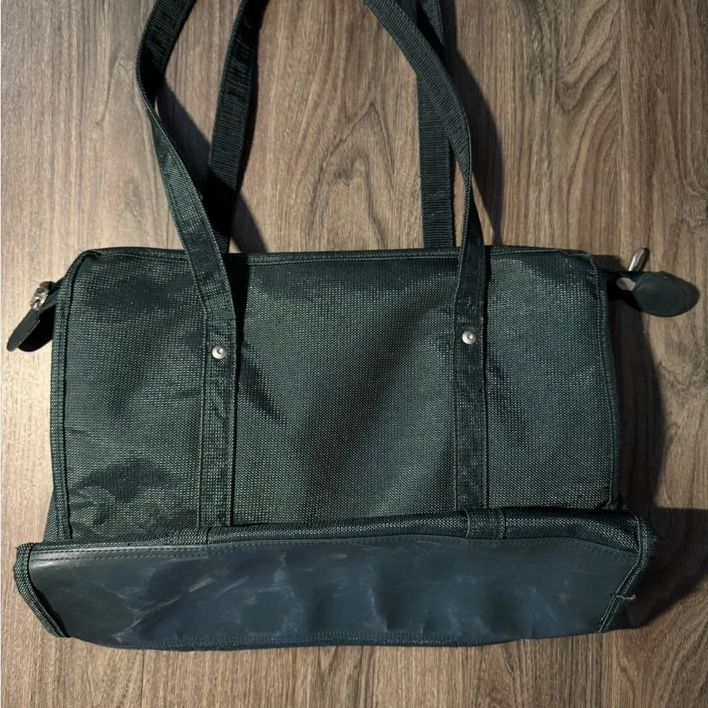 Atlantic Olive green Laptop Tote with Front Organizer